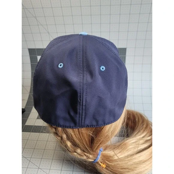 The Game Pro Baseball Hat Men's Large Navy Blue Cap Letter L embroidered - Picture 3 of 6